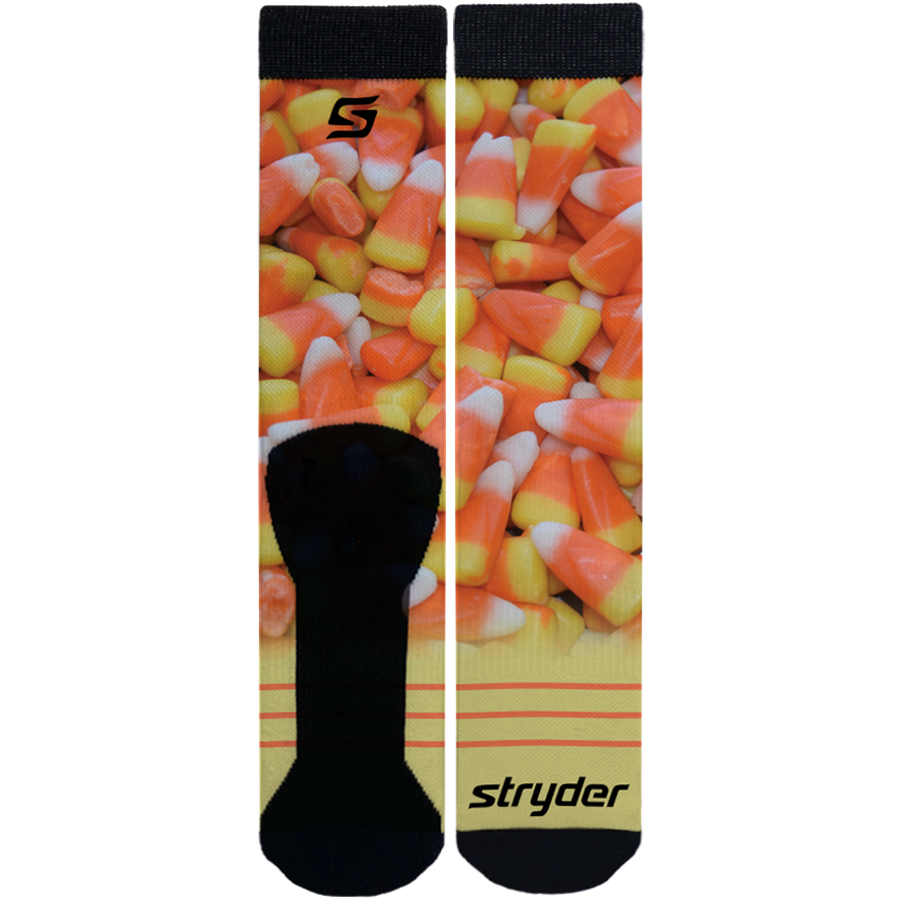 Halloween Candy Corn Orange Stripes - Stryder Gear
