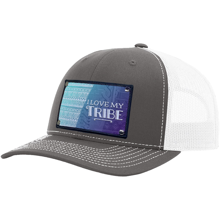 Love My Tribe Charcoal & White Trucker Hat