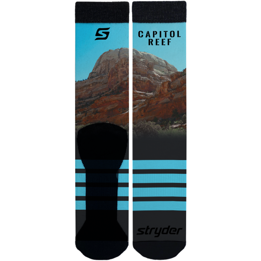 Capitol Reef Blue Stripes - Stryder Gear