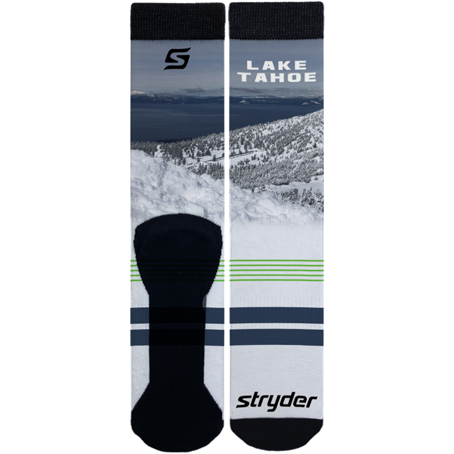 Lake Tahoe Snow Blue Stripe - Stryder Gear