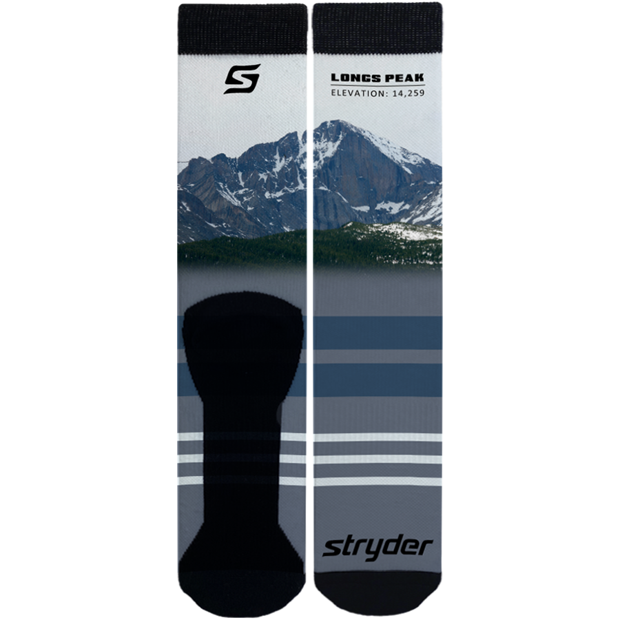 Longs Peak Blue Stripes - Stryder Gear