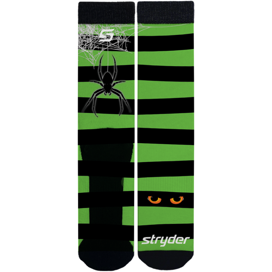 Halloween Witches Socks Green - Stryder Gear