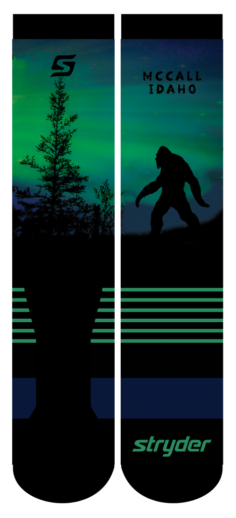 McCall Idaho Bigfoot Northern Lights - Stryder Gear