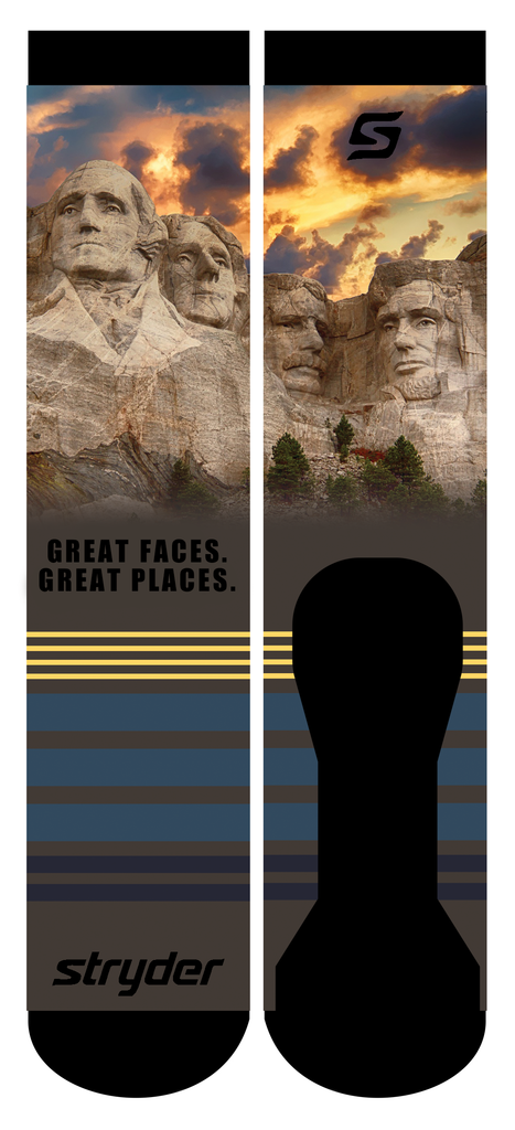 Mount Rushmore Yellow Clouds - Stryder Gear
